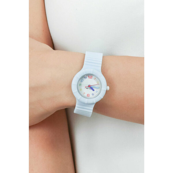 Orologio Hip Hop Numbers Light Blue HWU0464 - immagine 3
