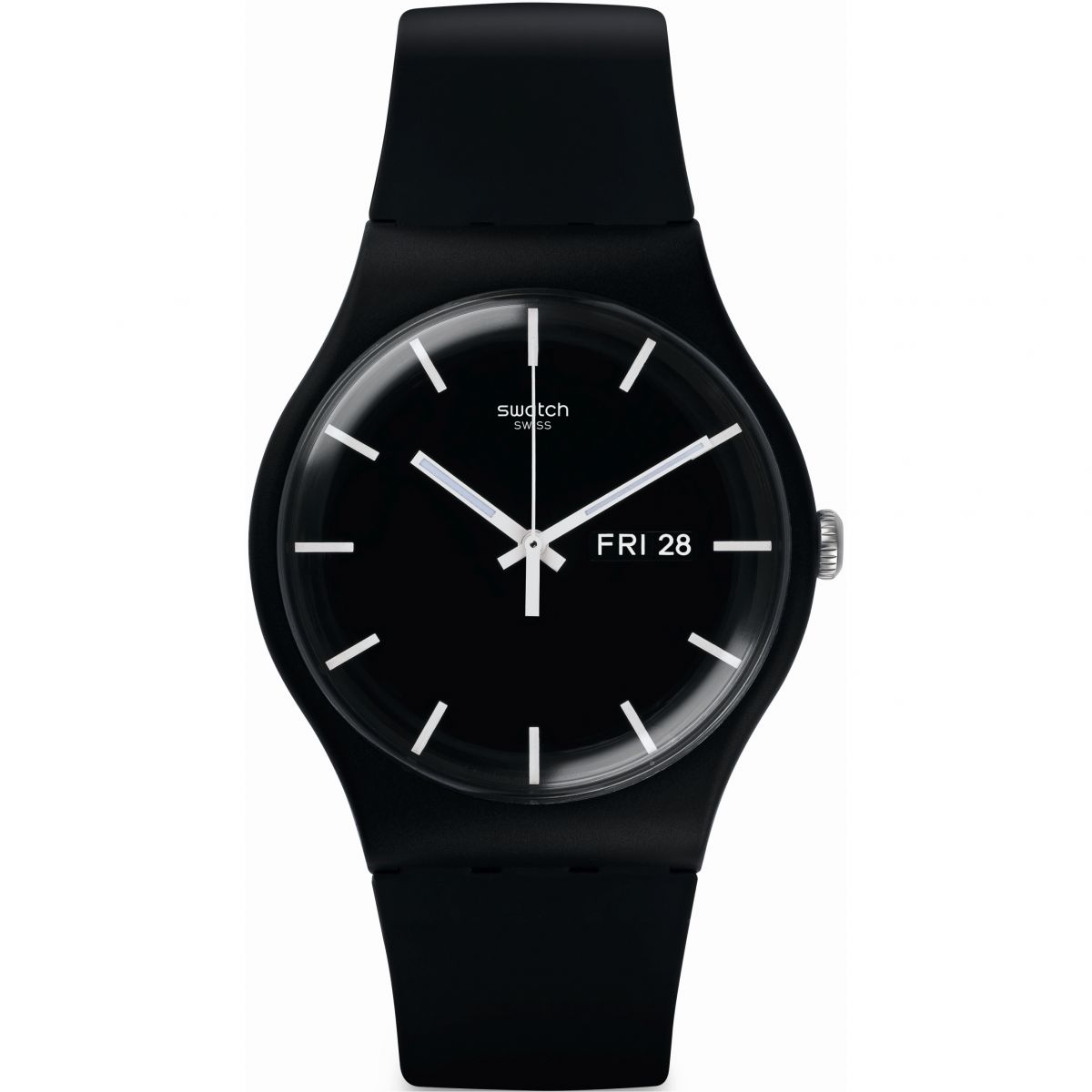 Orologio solo tempo Swatch Mono Black SUOB720 - Oroshop