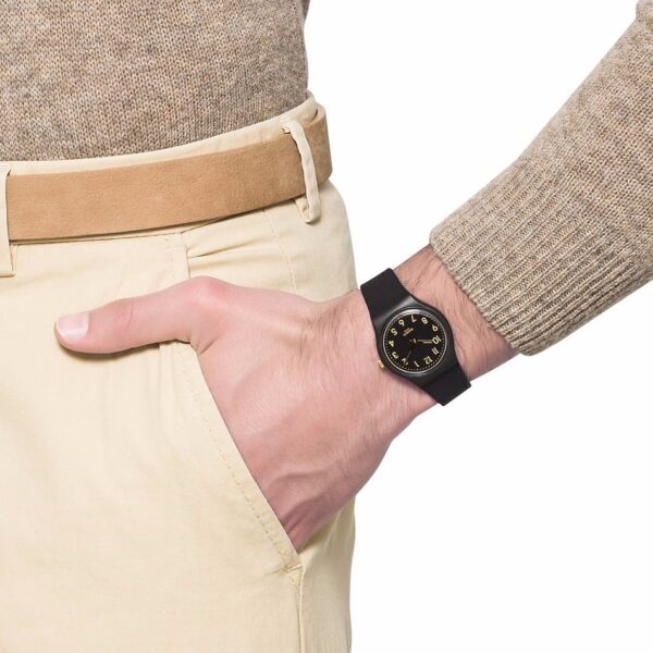 Orologio Solo Tempo Swatch Golden Tac GB274 - immagine 3