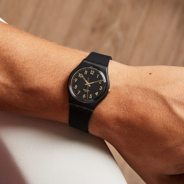 Orologio Solo Tempo Swatch Golden Tac GB274 - immagine 4