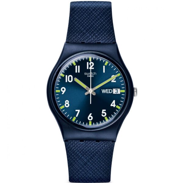 Orologio Solo Tempo Swatch Sir Blue GN718