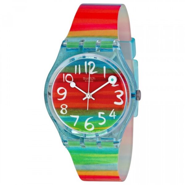 Orologio solo tempo Swatch Color The Sky GS124
