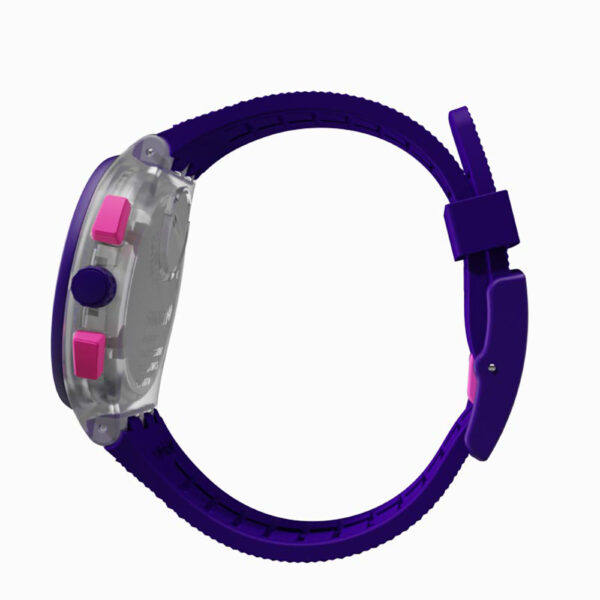 Orologio unisex crono Swatch Purp-Lol SUSK400 - immagine 4