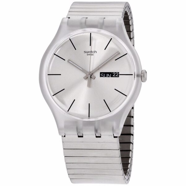 Orologio Elastico Swatch Resolution SUOK700A - immagine 2