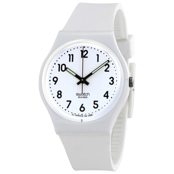Orologio Solo Tempo Swatch Just White Soft GW151O - immagine 5