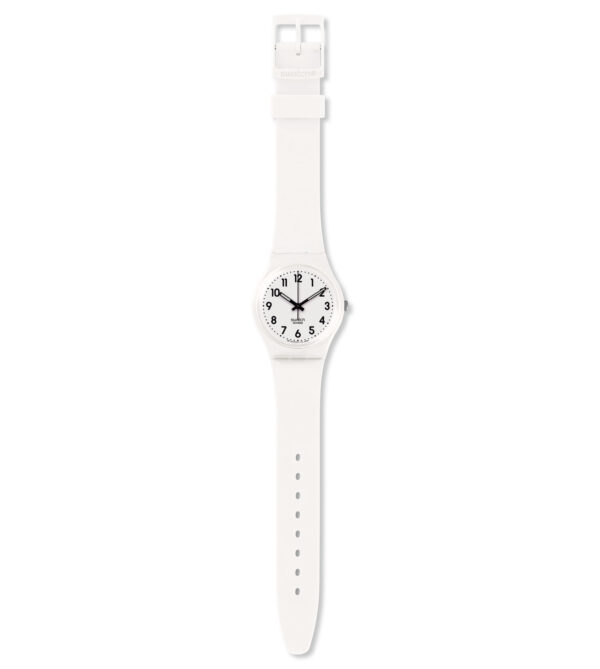 Orologio Solo Tempo Swatch Just White Soft GW151O - immagine 6