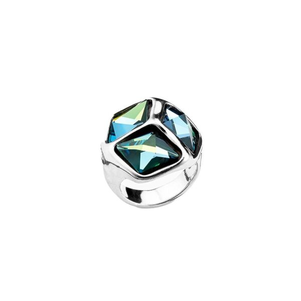 Anello UNOde50 Cubo Al Cubo ANI0541AZUMTL0L