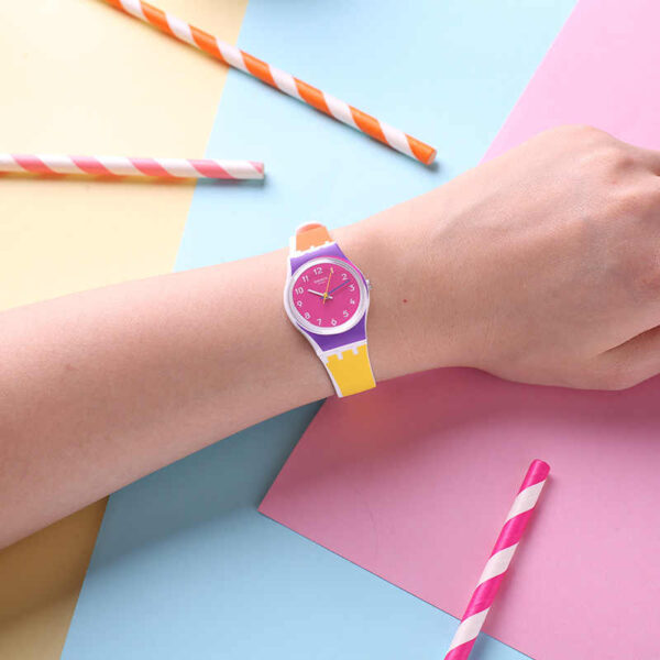 Orologio Solo Tempo Swatch Sun Through LW165 - immagine 4