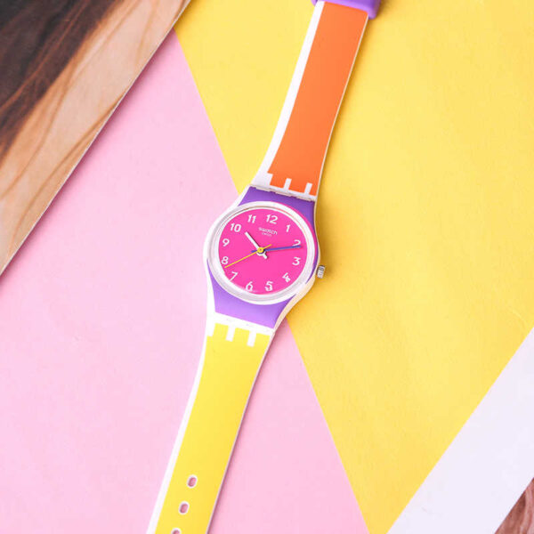 Orologio Solo Tempo Swatch Sun Through LW165 - immagine 5