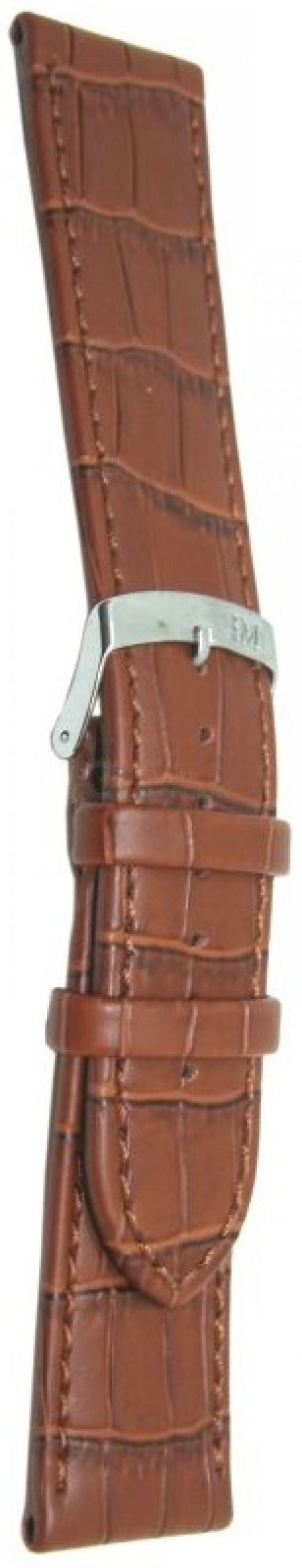 Cinturino in pelle marrone Morellato 22 mm
