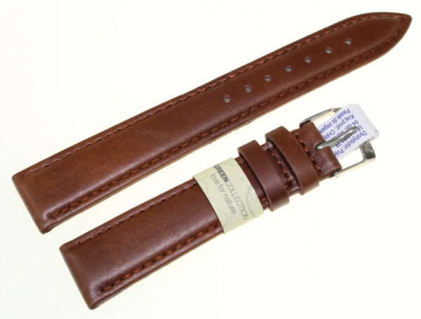 Cinturino in pelle vacchetta marrone Morellato 18