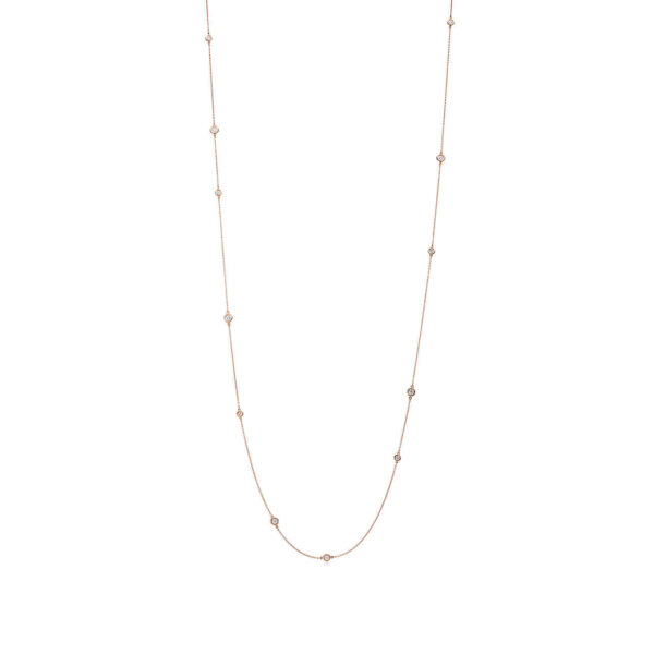 Collane stile tiffany in argento rosato Oroshop
