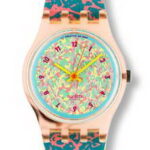 Orologio solo tempo Swatch Vintage Pinkdrip - immagine 2
