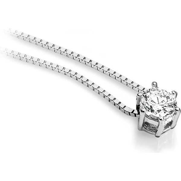 Collana in Oro Bianco Donna Ambrosia AGZ119