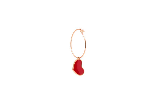 Mono Orecchino Argento Cuore Guendalina 280