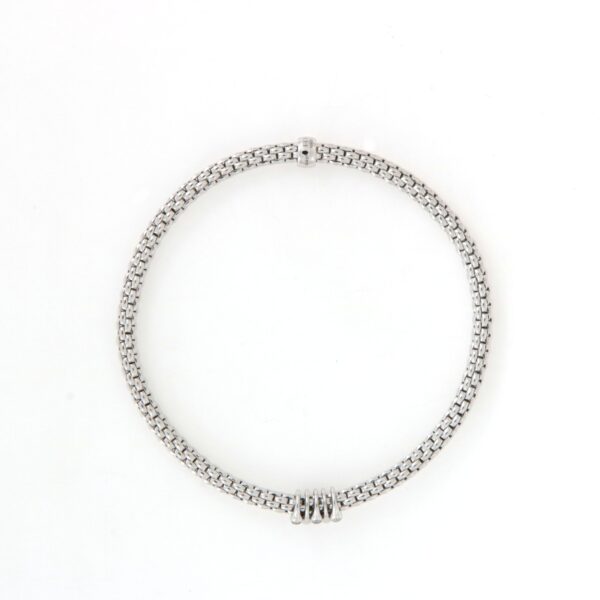 Bracciale Oro Bianco Fope Flex'it Prima 746B BBRM - immagine 5