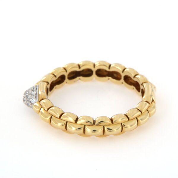 Anello Oro Giallo Fope Eka Tiny AN730 PAVE - immagine 6