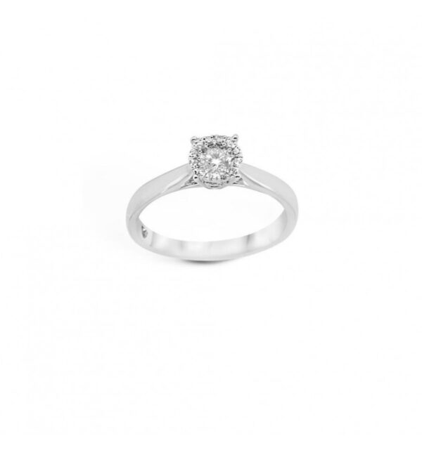 Anello solitario diamanti Alfieri & St. John