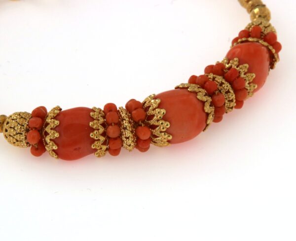 Bracciale oro e corallo Sun Day - immagine 3