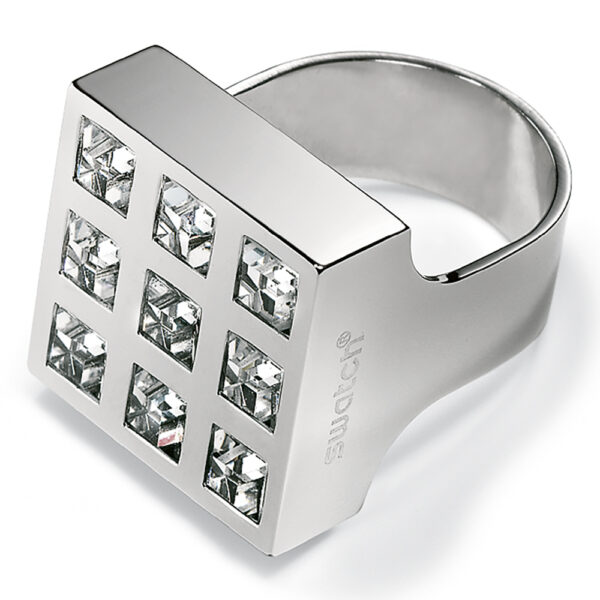 Anello Swatch Prismatic White Crystals JRW005-7