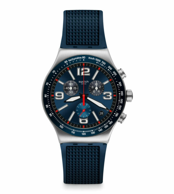 Orologio Swatch SpringSummer  Blue Grid YVS454