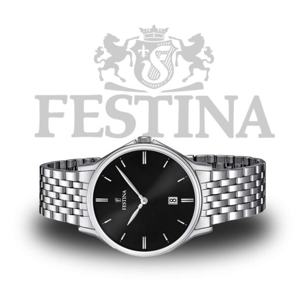 Orologio Solo Tempo Festina Acero Clasico F16744/4 - immagine 3