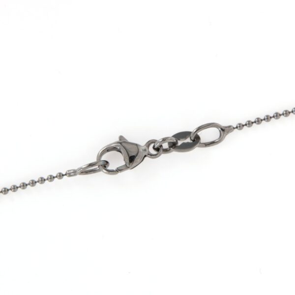 Collier Oro Brunito Teschio Pavè Diamanti Crivelli - immagine 3