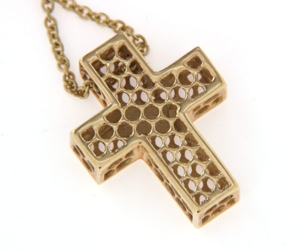 Collana croce diamanti Salvini - immagine 2