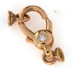 Chiusura oro diamanti Crivelli