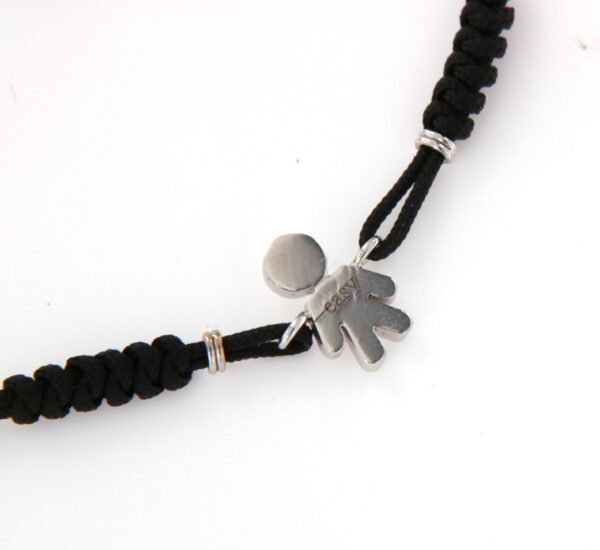 Bracciale Oro Bianco Bimbo Diamanti Crivelli - immagine 2