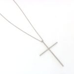 Collier croce diamanti Crivelli
