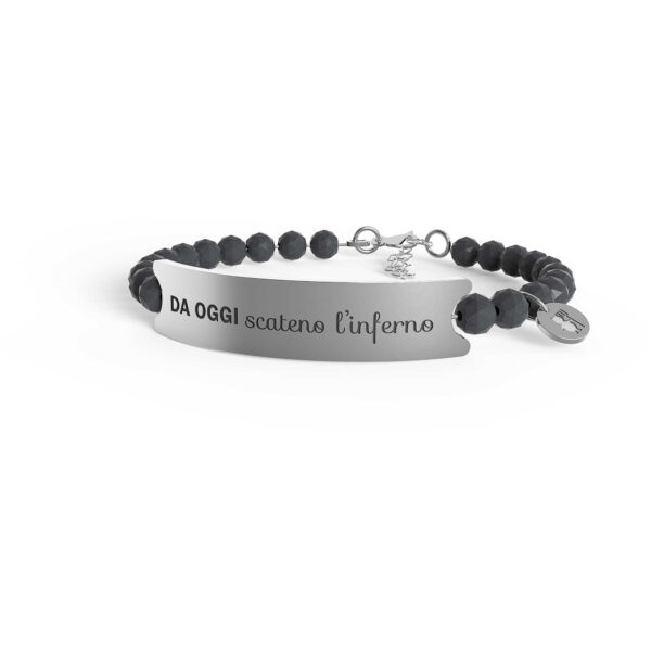 Bracciale 10 Buoni propositi Man Scatenate B-5302