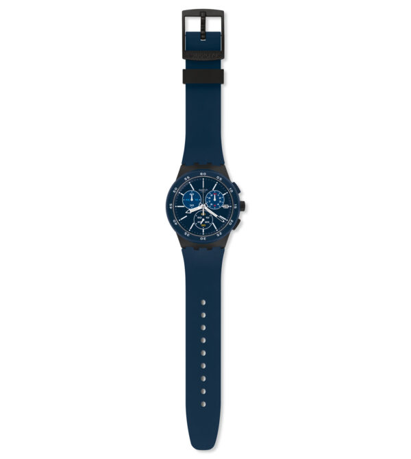 Orologio Cronografo Swatch Blue Stewart SUSB417