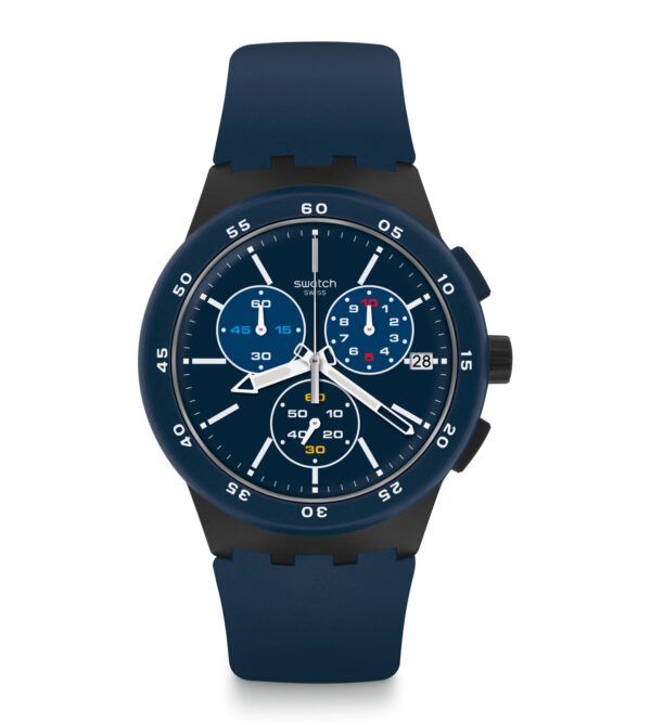 Orologio Cronografo Swatch Blue Stewart SUSB417 - immagine 3