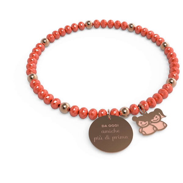 Bracciale 10 Buoni propositi Cherie B5378RO/CL
