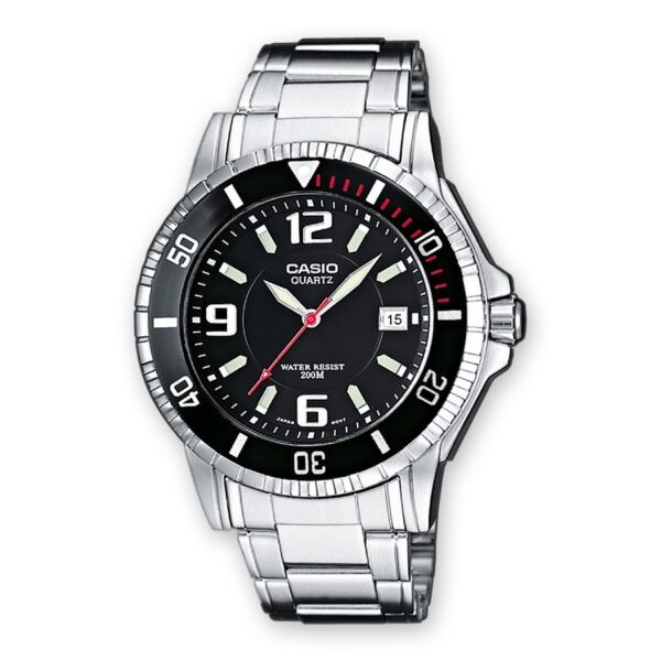 Orologio acciaio analogico Casio MTD-1053D-1AVES
