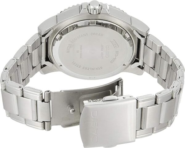 Orologio acciaio analogico Casio MTD-1053D-1AVES - immagine 6