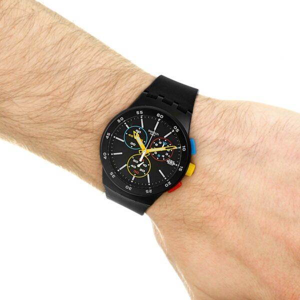 Orologio Cronografo Swatch Black-One SUSB416 - Oroshop