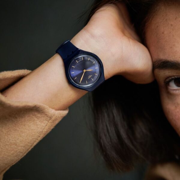 Orologio Solo Tempo Swatch Skinazuli SVON104 - immagine 3