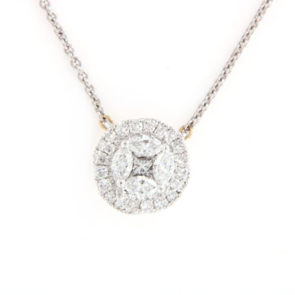 Collier Diamanti Navette Princess Pavè Crivelli - immagine 5