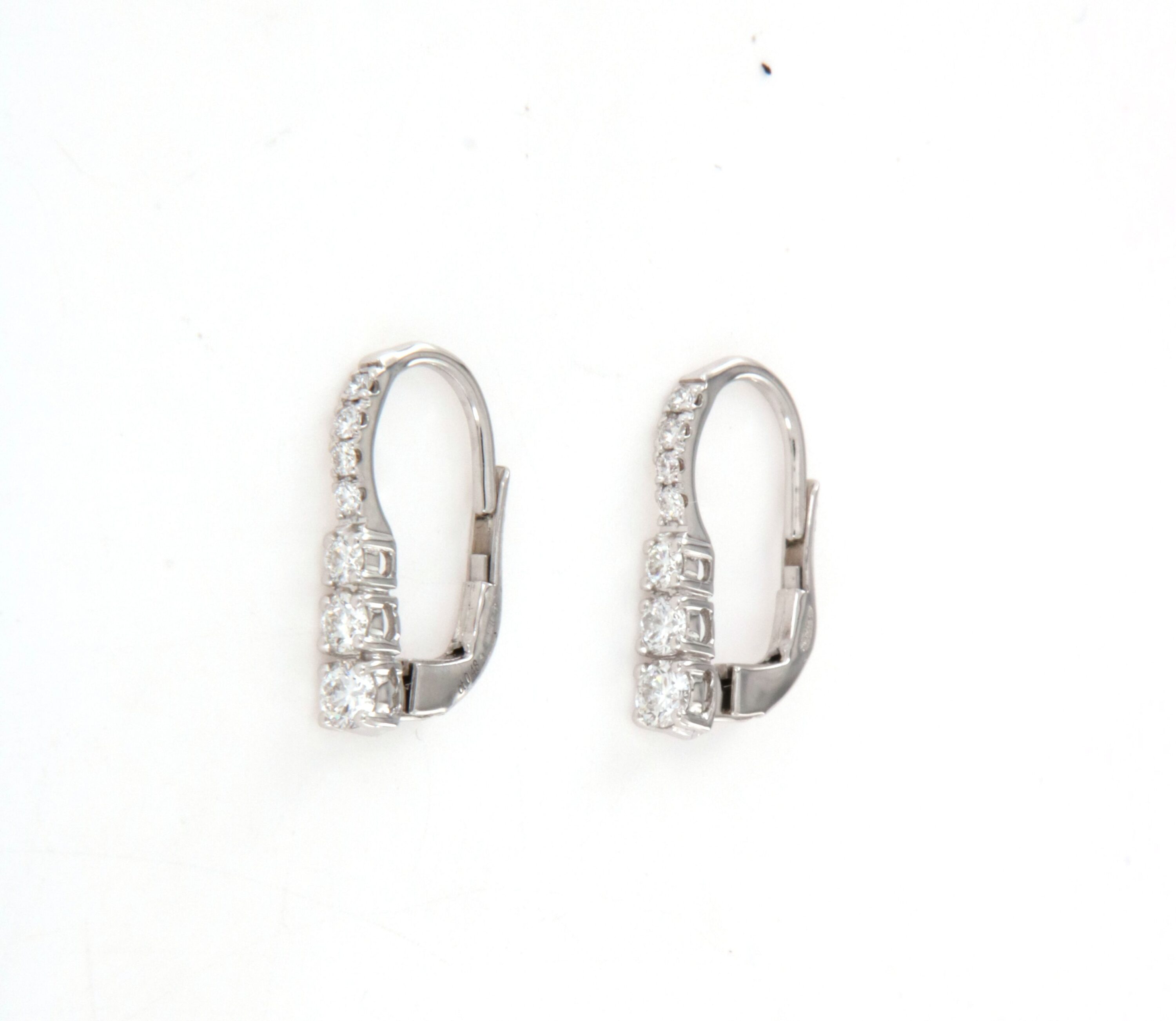 Orecchini trilogy a scalare Crivelli ct 0,52 F SI