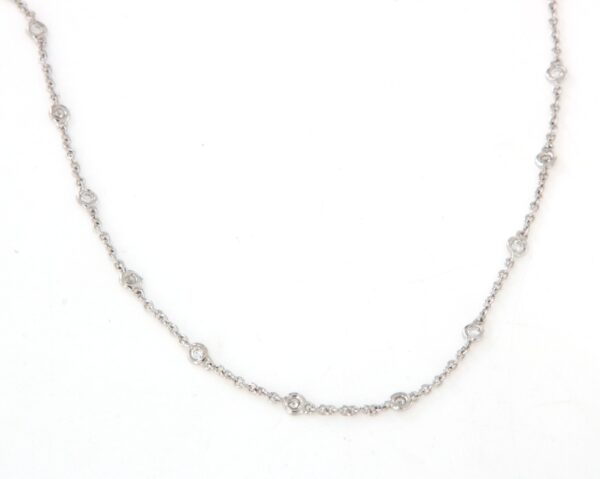 Collana stile rosario con diamanti ct 0,60 Crivell