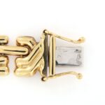 Bracciale Oro Giallo 18 kt Farfalle Diamanti - immagine 4