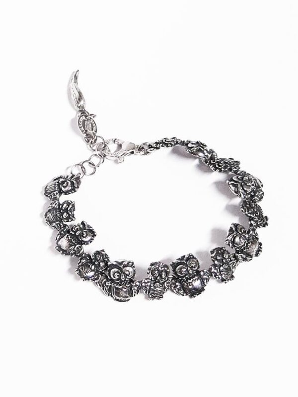 Bracciale Giovanni Raspini Animalier Mini Gufi 075