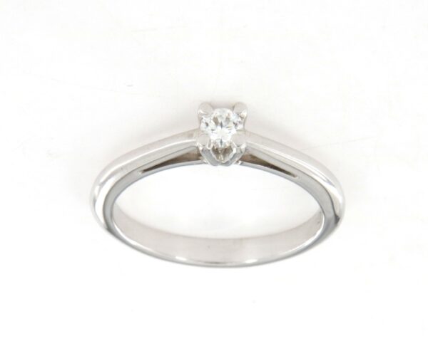 Anello solitario diamanti ct 0,15 Sinesi