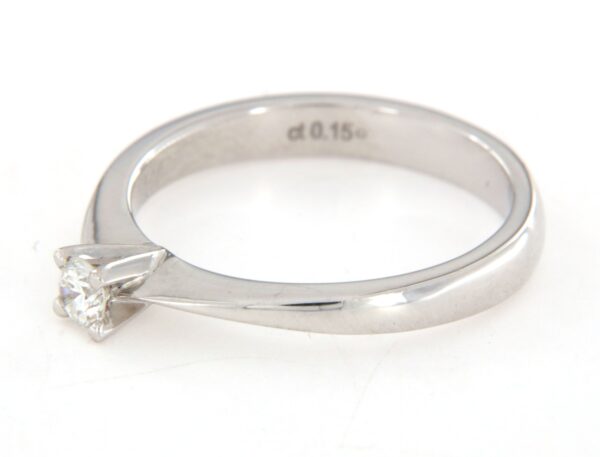 Anello solitario diamanti Crivelli - immagine 3