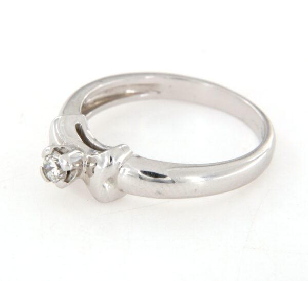 Anello fiocco diamanti Crivelli - immagine 3
