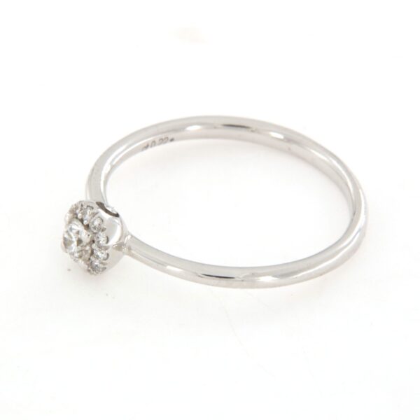 Anello moretta diamanti ct0,15+0,07 Crivelli - immagine 4