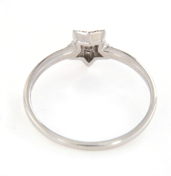 Anello fantasia stella diamanti ct0,12 Crivelli - immagine 2