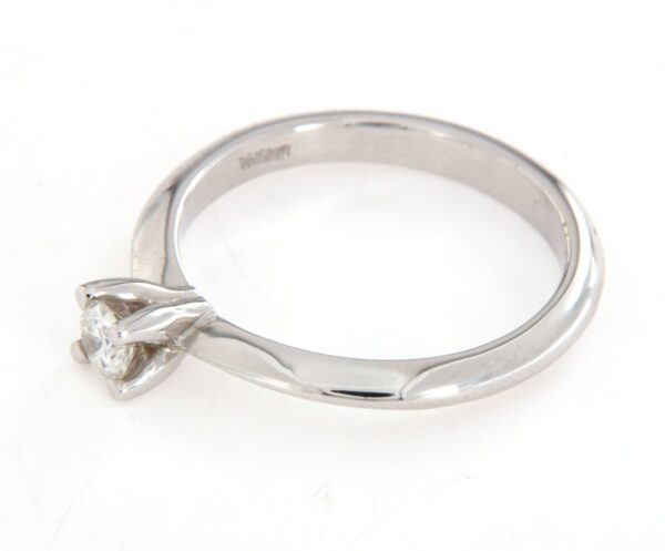 Anello solitario diamanti ct0,19 Sinesi - immagine 3